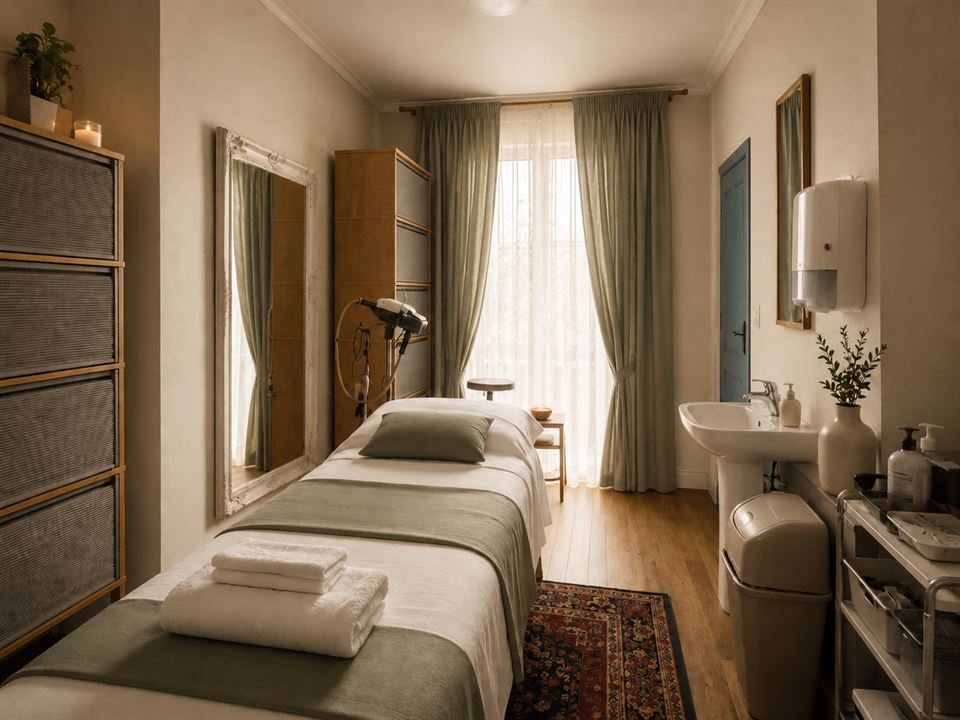 Private therapy room