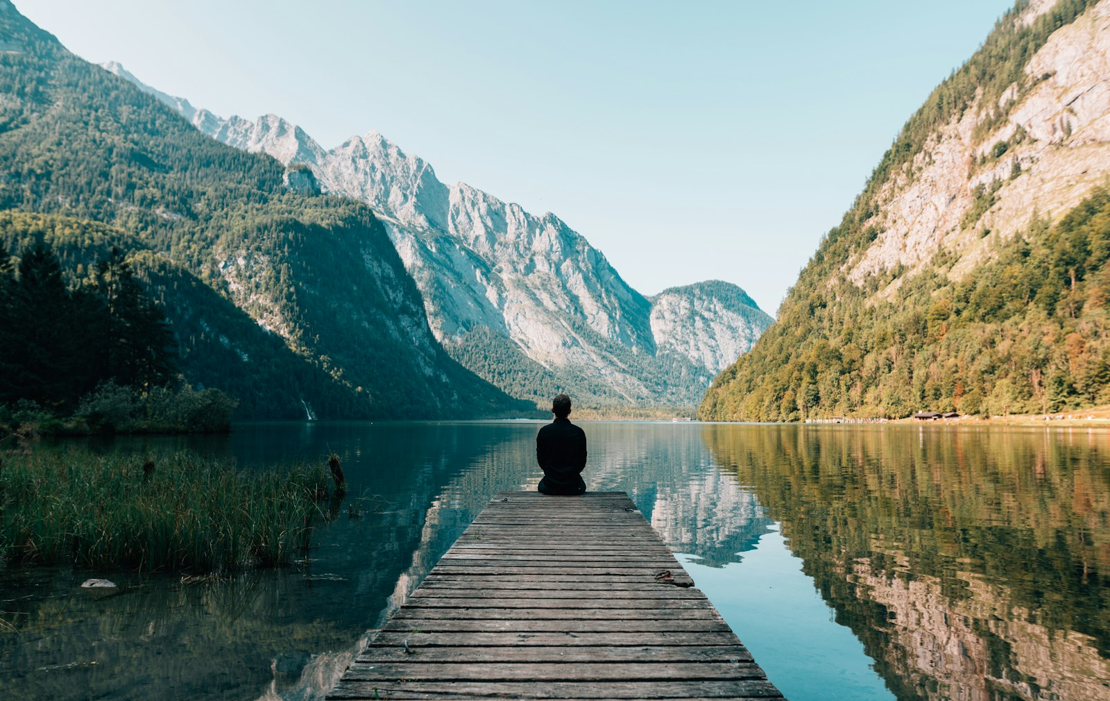 Sunrise over water
