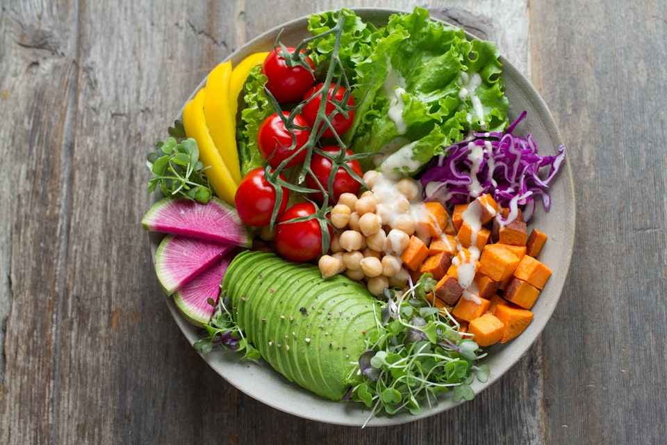 Fresh healthy food preparation
